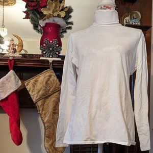 Woolrich White Turtleneck